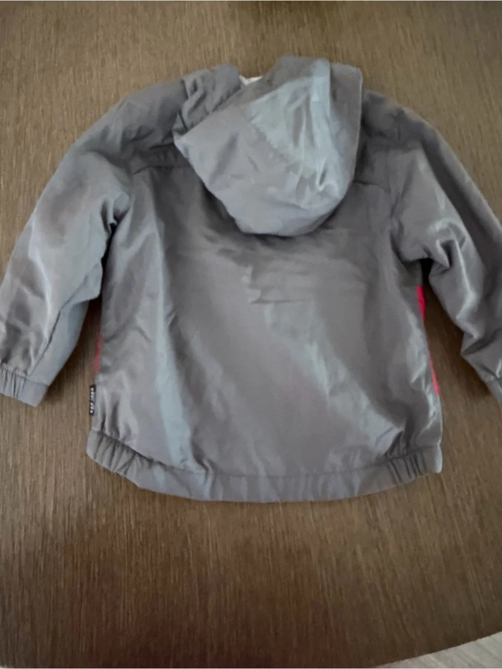 Gap NWT Grey and Red Monster Hooded Jacket